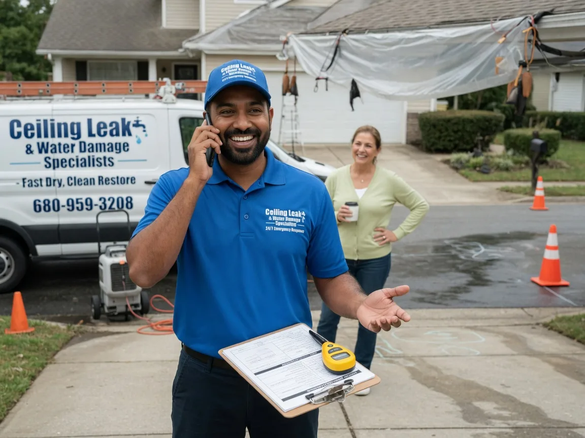 Ceiling Leak Cleanup Apple Grove, WV FAQs